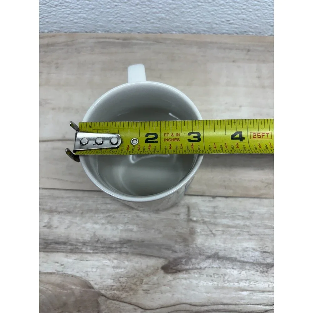 Vtg Dennys Reindeer Heat Activated Color Changing Porcelain Coffee Mug